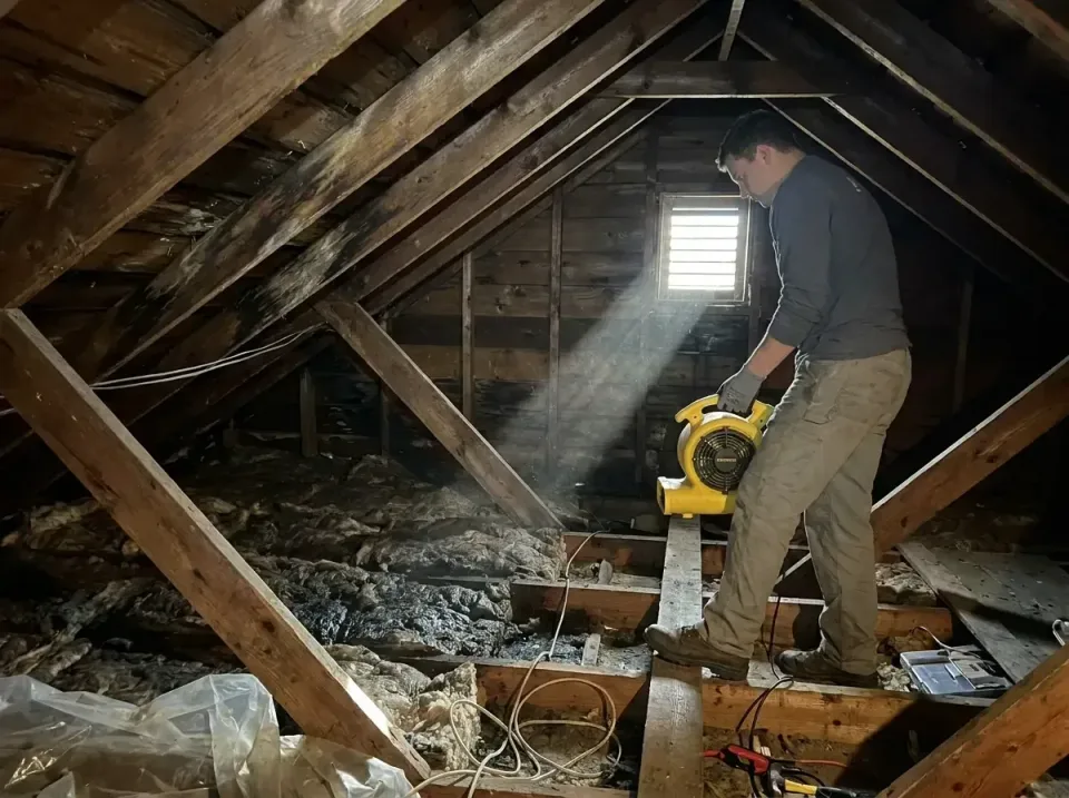 attic-water-damage-drying-proc-007 — frequently asked questions, Emergency Water Extraction & 24/7 Flood Response in Carmel…
